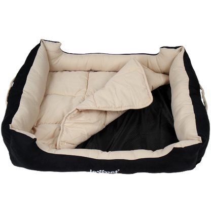 Cama para perro pequeño Leopet Htbt10 75x60 75x60x19 cm Varios colores