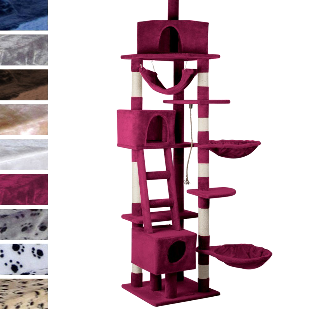 Leopet Kbd010 Árbol para gatos Rascador Poste Trepador Ejercicio para gatitos