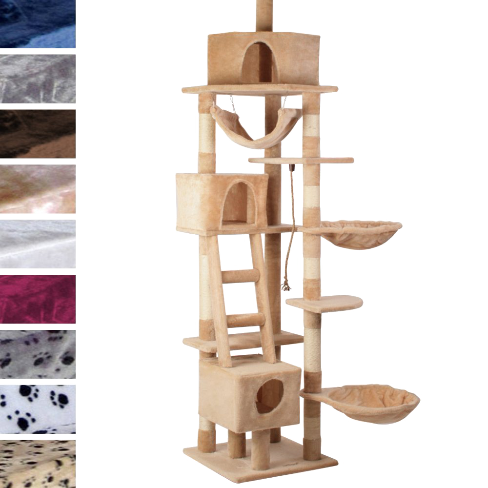 Leopet Kbd010 Árbol para gatos Rascador Poste Trepador Ejercicio para gatitos