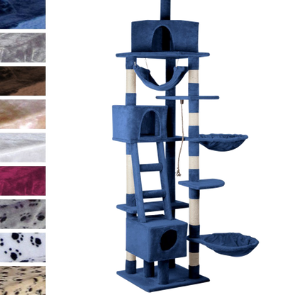 Leopet Kbd010 Árbol para gatos Rascador Poste Trepador Ejercicio para gatitos