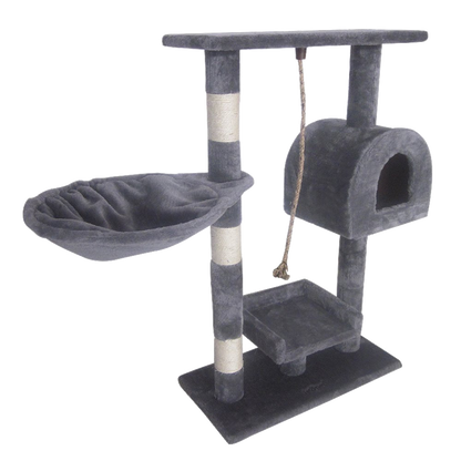 Leopet Kbm001 2grad Árbol Rascador Gato Poste para Rascar Gatito Escalada Ejercicio