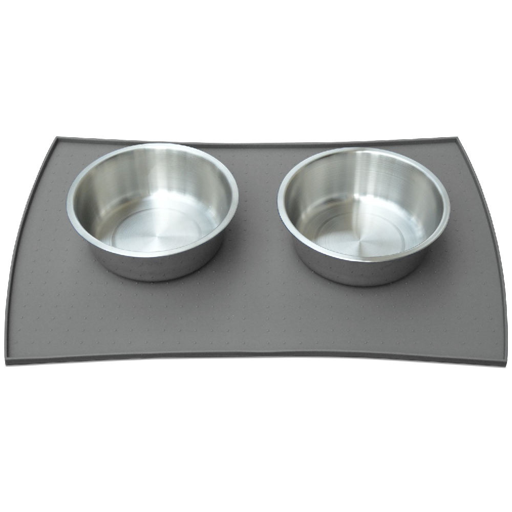 Alfombrilla para comida de mascotas Petfusion de silicona de calidad FDA premium