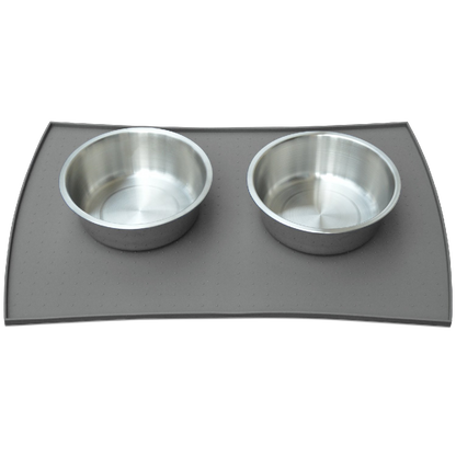 Alfombrilla para comida de mascotas Petfusion de silicona de calidad FDA premium